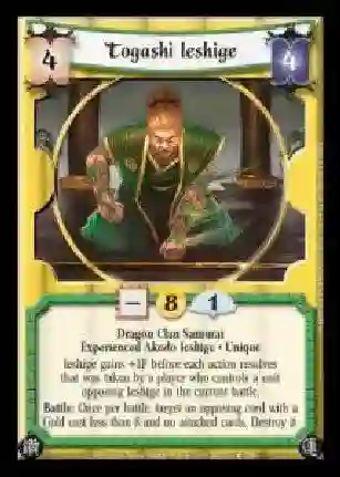 Togashi Ieshige Foil