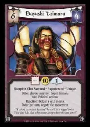 Bayushi Tsimaru Exp FOIL