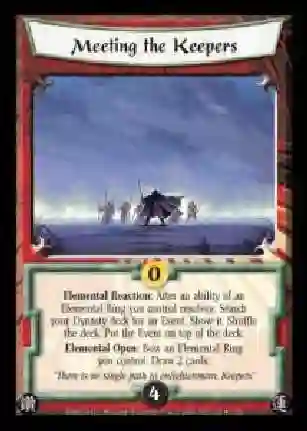 Meeting the Keepers FOIL