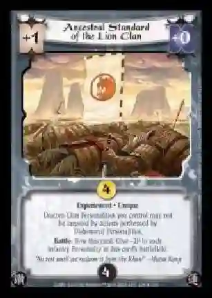 Ancestral Standard of the Lion Exp FOIL