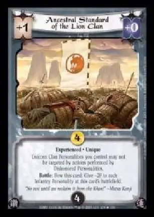 Ancestral Standard of the Lion Exp Foil