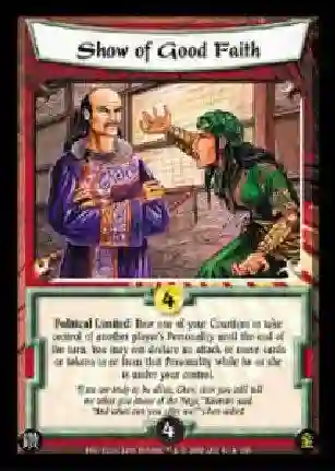Show of Good Faith Foil