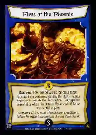 FIRES OF THE PHOOENIX FOIL