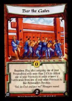 Bar the Gates