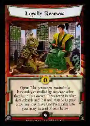Loyalty Renewed FOIL