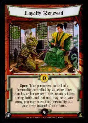 Loyalty Renewed FOIL