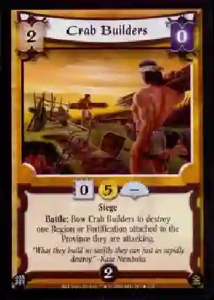 CRAB BUILDERS FOIL