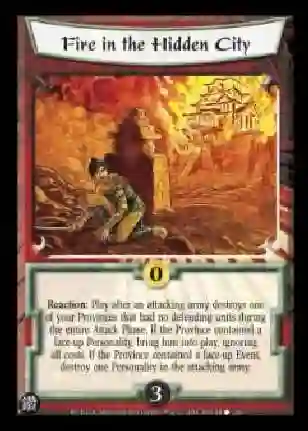 Fire in the Hidden City