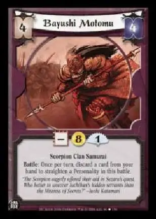 Bayushi Motomu