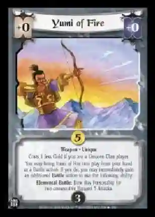 YUMI OF FIRE FOIL