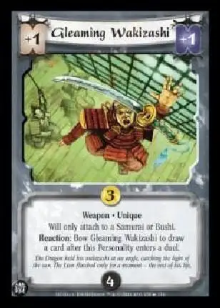 Gleaming Wakizashi FOIL
