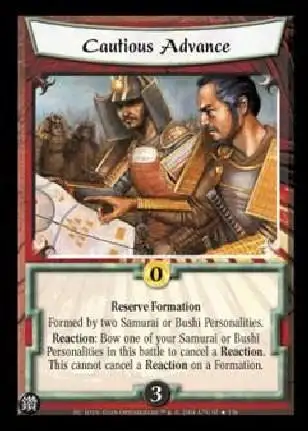 Cautious Advance Foil