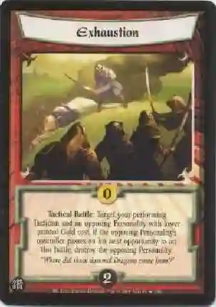 Exhaustion foil