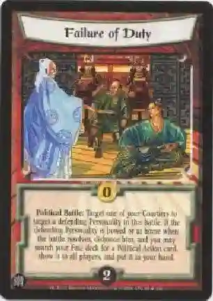 Failure of Duty FOIL
