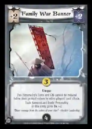 Family War Banner FOIL