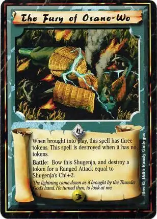 The Fury of Osano-Wo