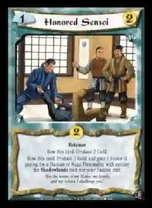 Honored Sensei