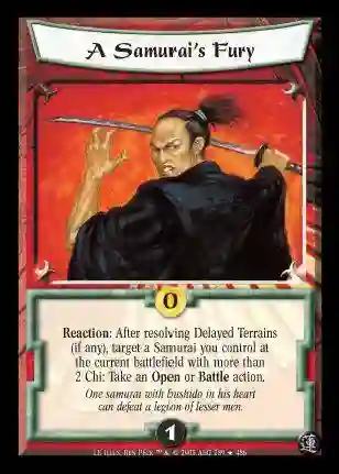 A Samurai's Fury