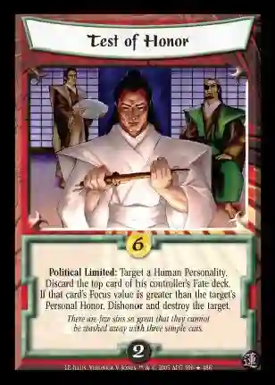 Test of Honor