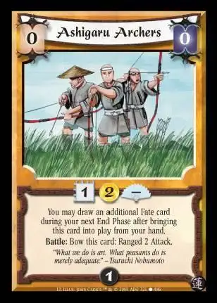 Ashigaru Archers