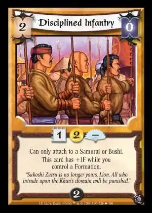 Discipline Infantry