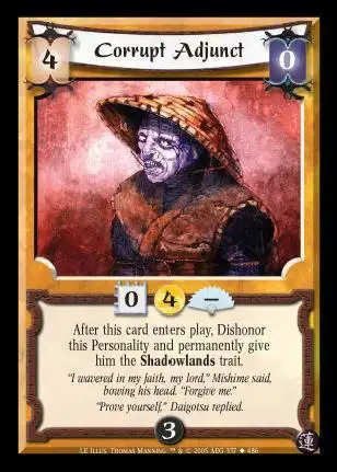 Corrupt Adjunct