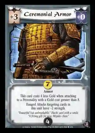 Armor ceremonial