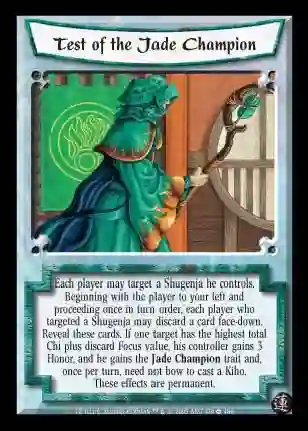 Test of the Jade Champion