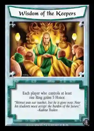 Wisdom of the Keepers