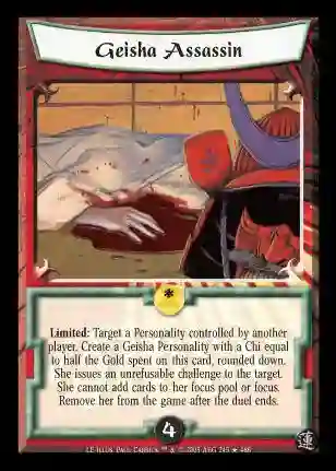Geisha Assassin FOIL