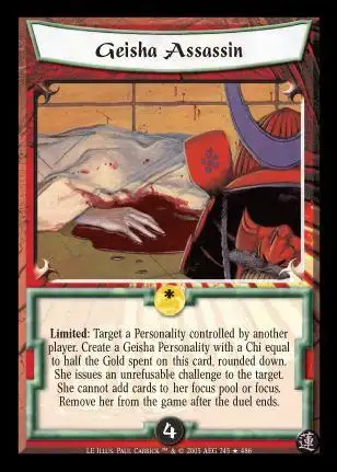 Geisha Assassin FOIL
