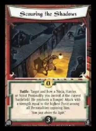 Scouring The Shadows Foil (Spanish Language)
