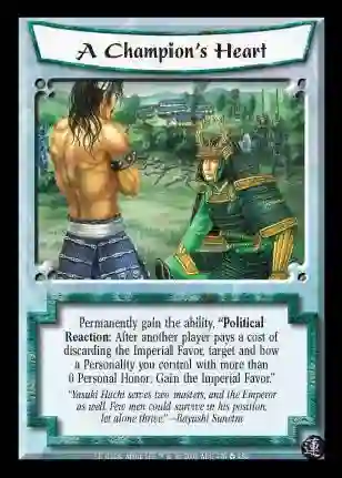 A Champion's Heart FOIL