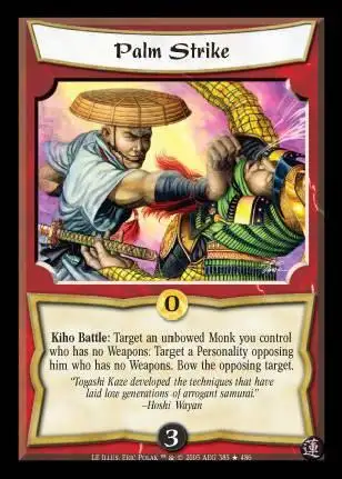 Palm Strike FOIL