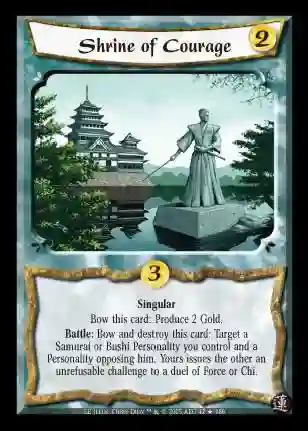 Shrine of Courage FOIL (Español)