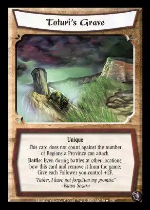 Toturi's Grave FOIL