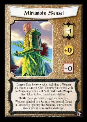 Mirumoto Sensei FOIL