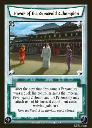 Favor of the Emerald Champion