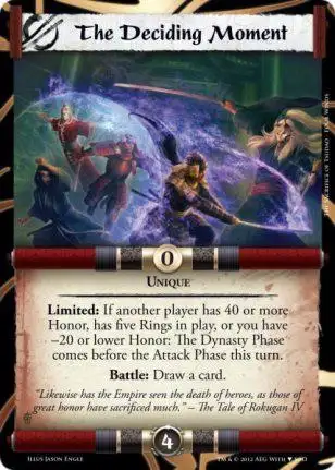The Decing Moment (Sacrifice of Tsudao)