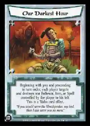 OUR DARKEST HOUR FOIL