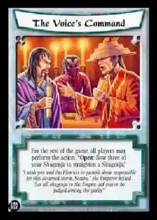 The Voice's Command FOIL