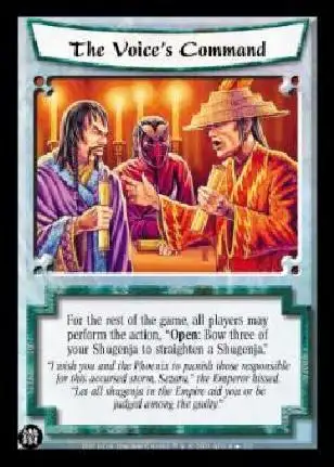 The Voice's Command FOIL
