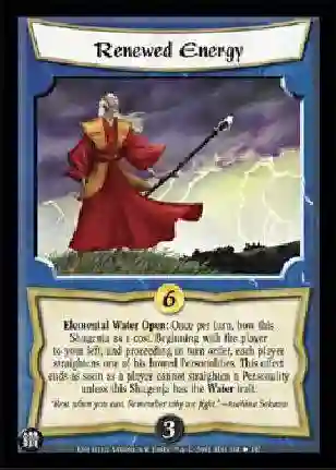 Renewed Energy