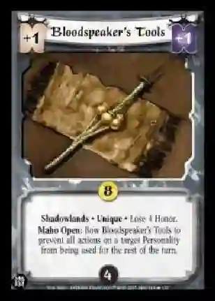 Bloodspeaker's Tools