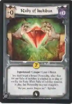 Ruby of Iuchiban Exp