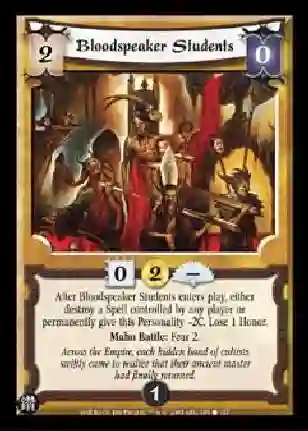 Bloodspeaker Students