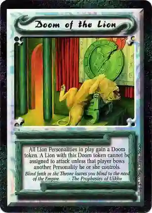 Doom of the Lion