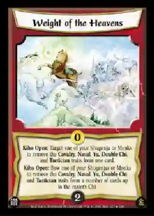 Weight of the Heavens FOIL