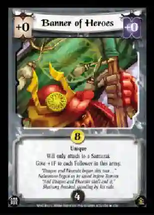 BANNER OF HEROES FOIL