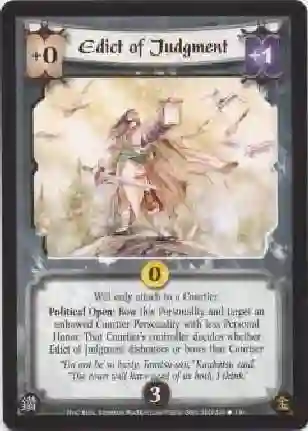 EDict of Judge